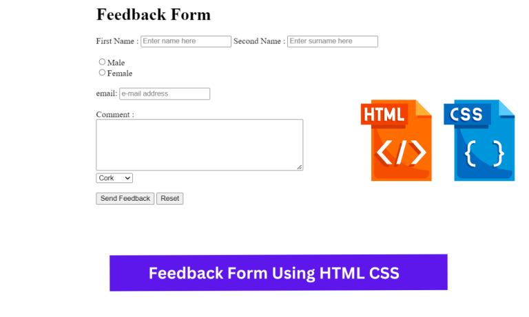 Feedback Form In Html Code