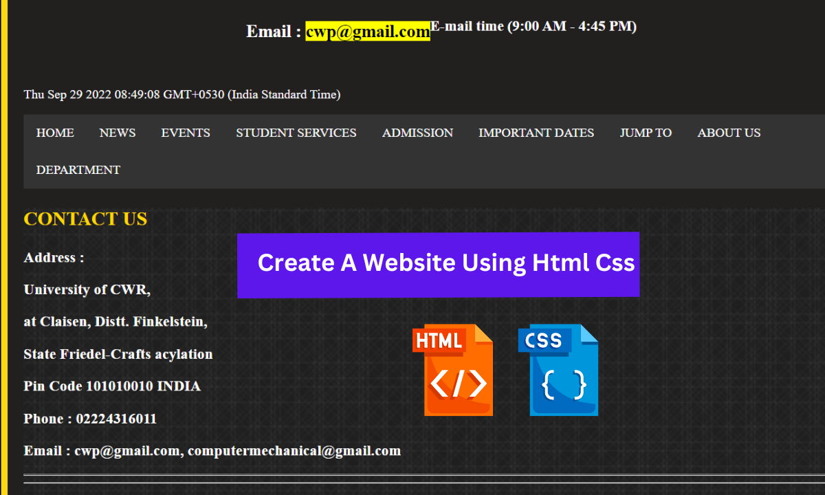 You are currently viewing How To Create A Website Using Html Css Code