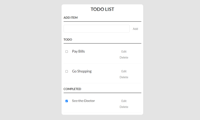 How to Create a Todo List Using JavaScript