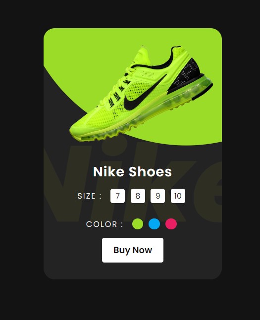  CSS Card Design