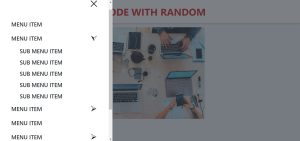 Read more about the article Create Sidebar Dropdown Menu using HTML , CSS And Javascript