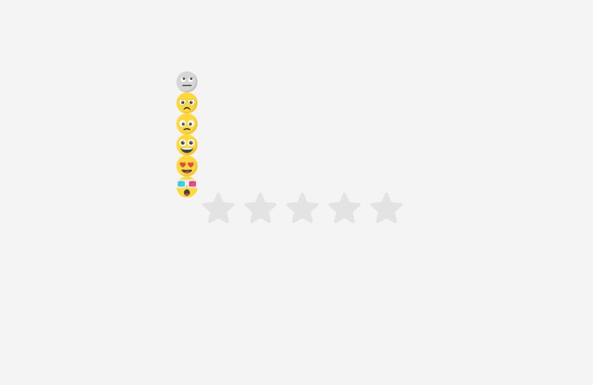 5 Star Rating with HTML and CSS Code