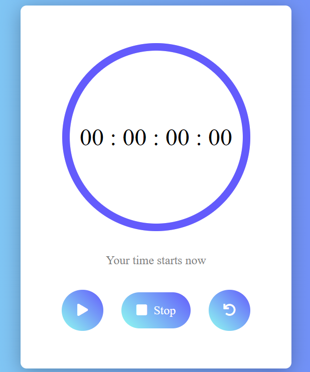 How to Create a Stopwatch In JavaScript (Source Code) Stopwatch In JavaScript