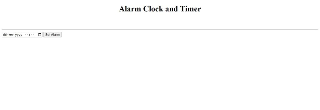 How To Create An Alarm Clock Using HTML, CSS, & JavaScript? Alarm Clock Using HTML, CSS, & JavaScript