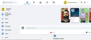 Facebook Clone Website Using HTML & CSS With Source Code