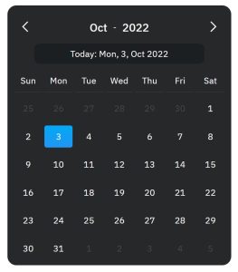 Calendar Using HTML ,CSS, and JavaScript (Source Code)