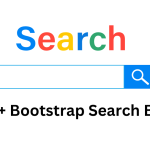 Bootstrap Search Bar