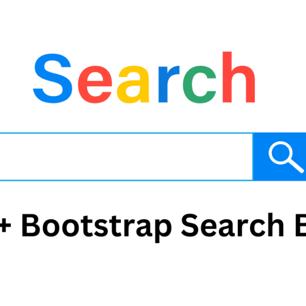17 Bootstrap Search Bar