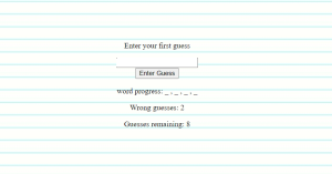 Read more about the article Word Guessing Game Using HTML, CSS And JavaScript
