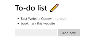 Read more about the article How to Make a Todo List using JavaScript