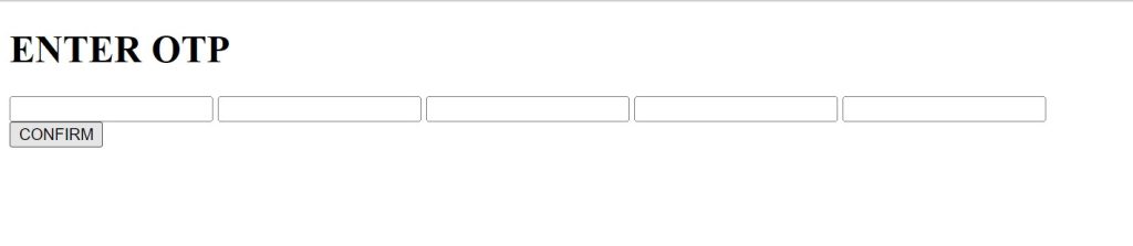 How To Create OTP Input Field Using HTML and CSS? otp input field html css