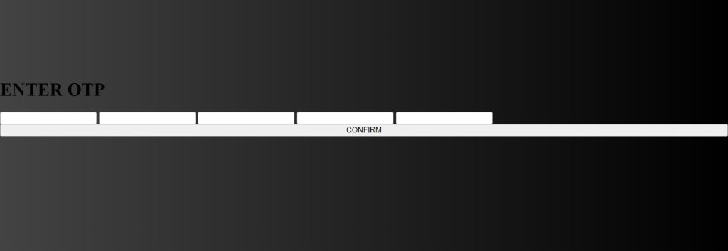 How To Create OTP Input Field Using HTML and CSS? otp input field html css