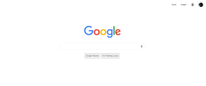 Google Homepage Clone Using HTML and CSS