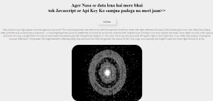 How to get data from NASA using NASA API JavaScript How to get data from NASA using NASA API JavaScript