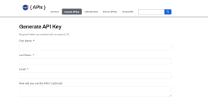 How to get data from NASA using NASA API JavaScript