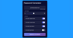 Read more about the article Creating A Password Generator Using Javascript
