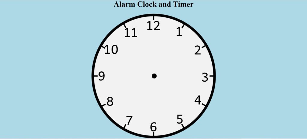 How To Create An Alarm Clock Using HTML, CSS, & JavaScript? Create An Alarm Clock Using HTML, CSS, & JavaScript