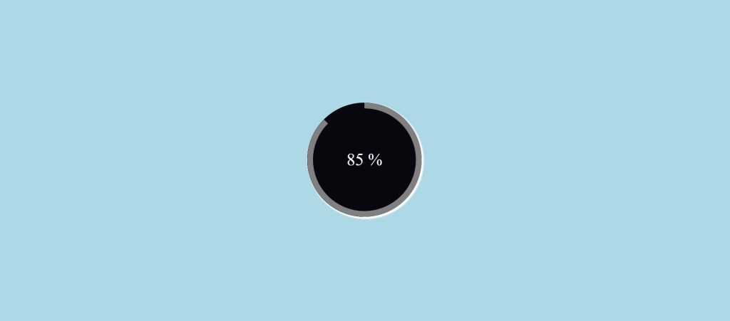 Circular Progress Bar Using HTML and CSS Circular Progress Bar Using HTML & CSS