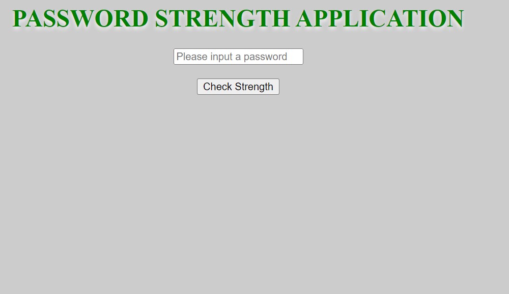 Password Strength Checker using HTML ,CSS & JavaScript