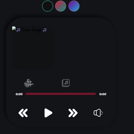 Create Music Player Using HTML , CSS and JavaScript