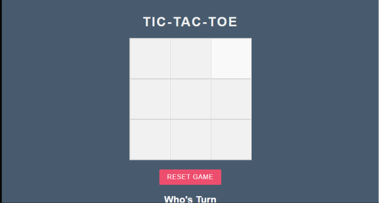 15+ Tic-Tac-Toe Games Using JavaScript Code