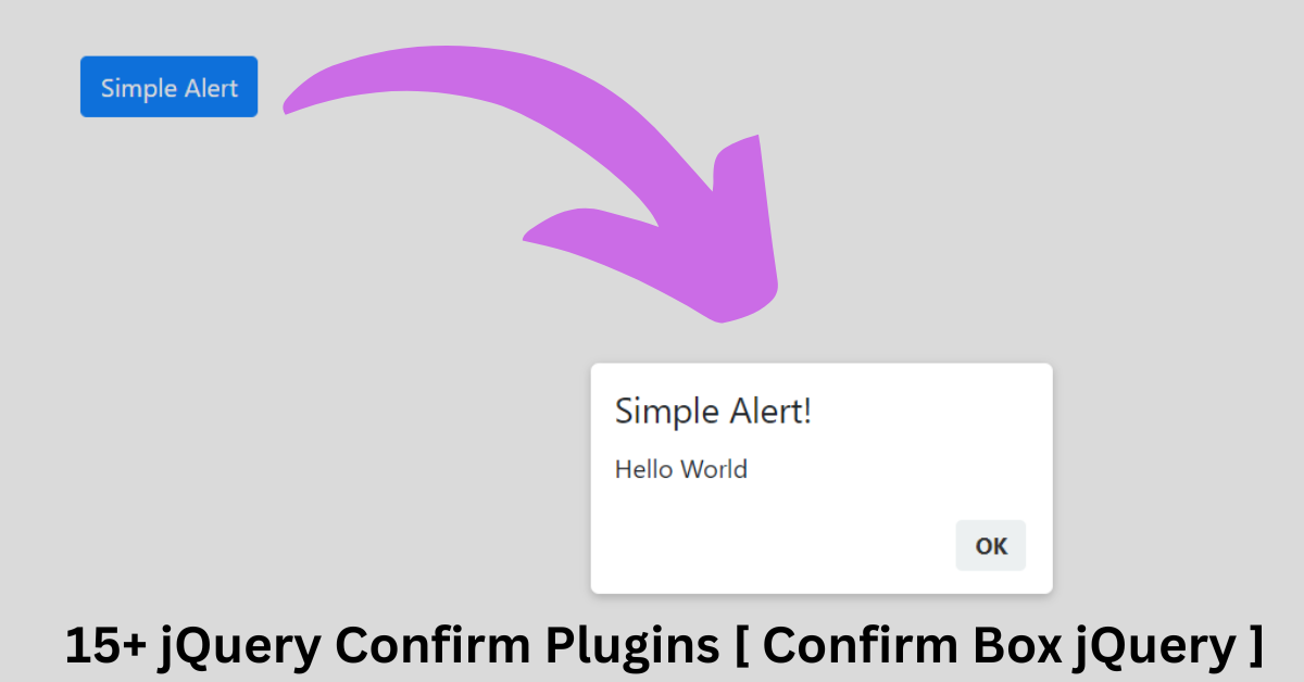 Read more about the article 15+ jQuery Confirm Plugins [ Confirm Box jQuery ]