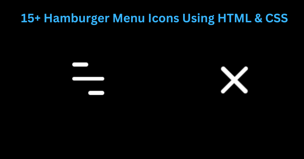 16 Hamburger Menu Icons