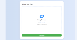 Read more about the article Drag & Drop or Browse – File Upload using HTML CSS and JavaScript