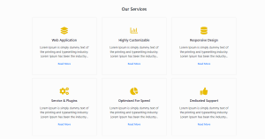 Read more about the article Creating ‘Our Services Page/Section Design’ Using HTML and CSS With Source Code