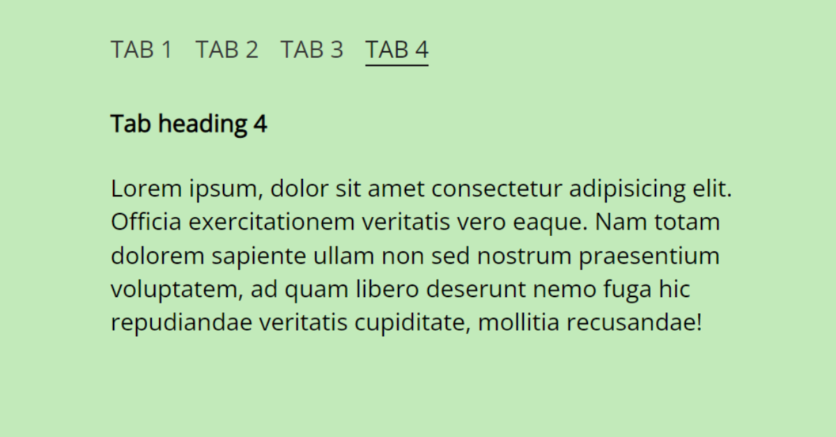 You are currently viewing 15+ jQuery Tabs Using CSS And JavaScript