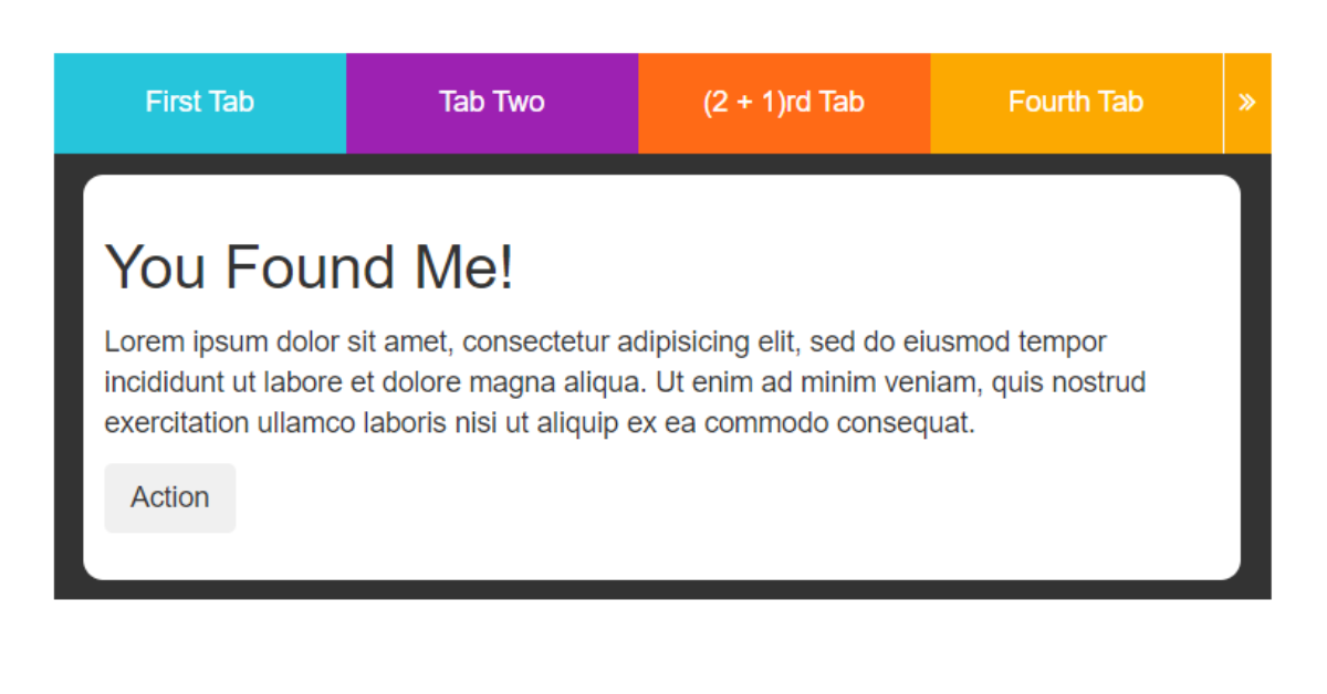 Bootstrap Tabs