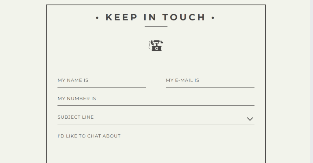 Top 15+ Contact Forms Using HTML & CSS