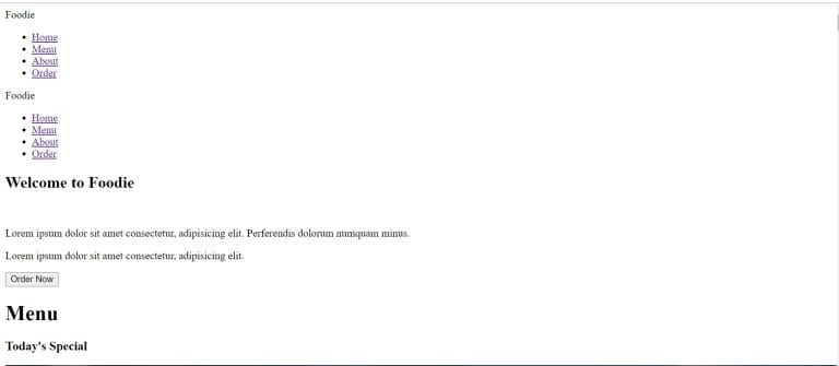 Restaurant Website Using HTML & CSS (With Source Code)