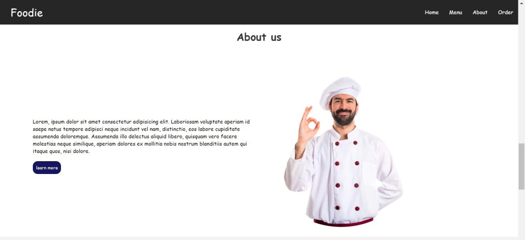 Restaurant Website Using HTML and CSS Restaurant Website Using HTML and CSS