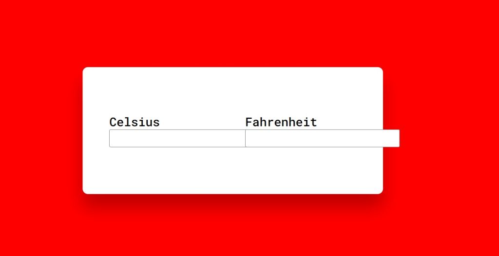 Temperature Converter Website
