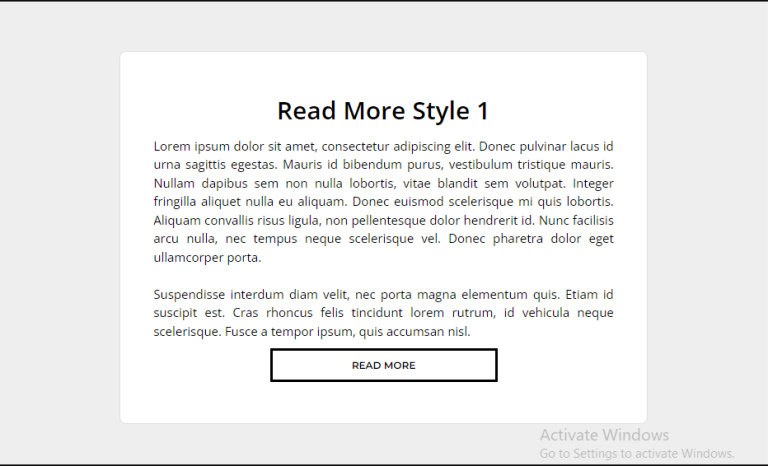 15+ Read More Button Examples [ Demo + Code ]