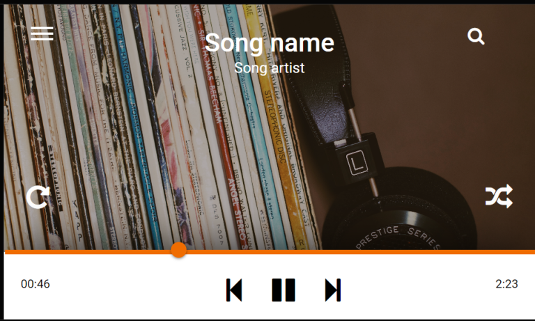 15+ Music Players Using JavaScript [ Demo + Code ]