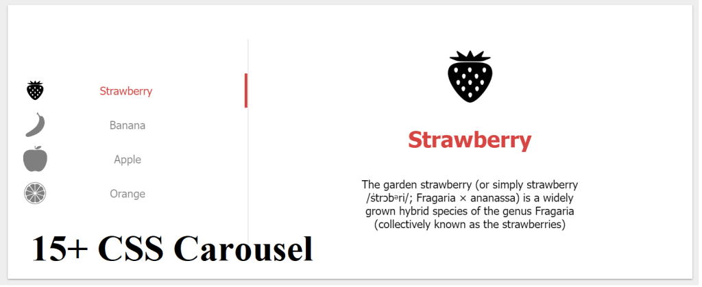 23+ Carousel CSS Only (Demo + Code) Carousel HTML CSS Only