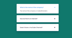 Read more about the article FAQ Accordion Section Using HTML, CSS & JavaScript