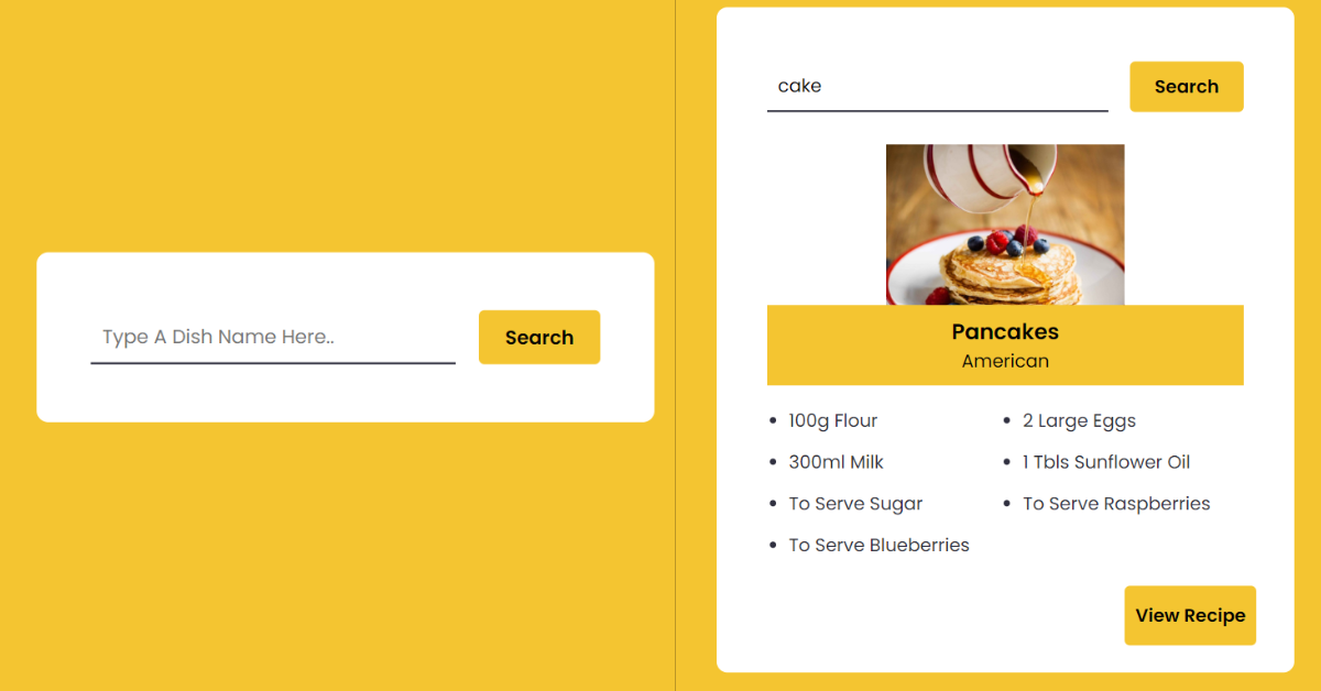 You are currently viewing Recipe App using HTML, CSS & JavaScript