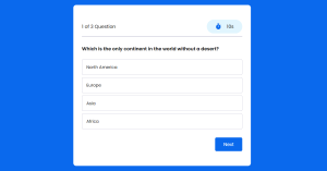 Read more about the article Quiz App With Timer using HTML, CSS & JavaScript