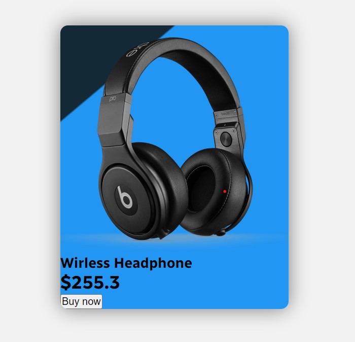 Responsive Product Card Using HTML & CSS