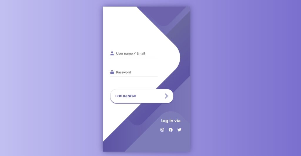 How To Create A Login Form Page Using HTML And CSS Login Form Page Using HTML And CSS