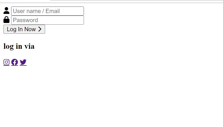 How To Create A Login Form Page Using HTML And CSS Login Form Page Using HTML And CSS
