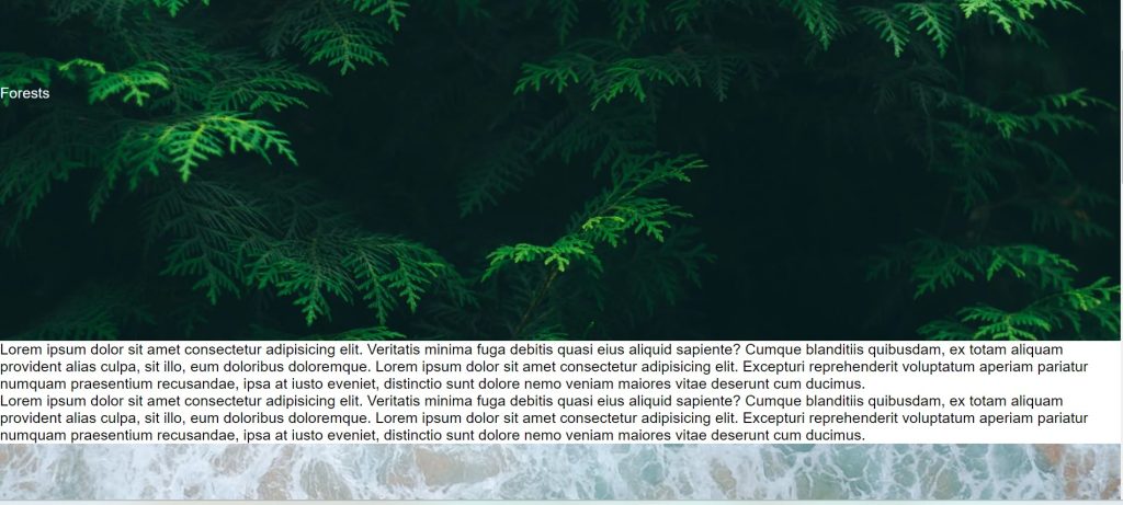 How to Create Parallax Effect Website Using HTML & CSS ? Create Parallax Effect Using HTML & CSS