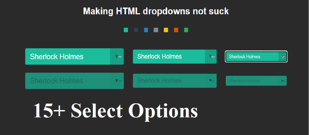 15+ CSS Select Option With Source Code