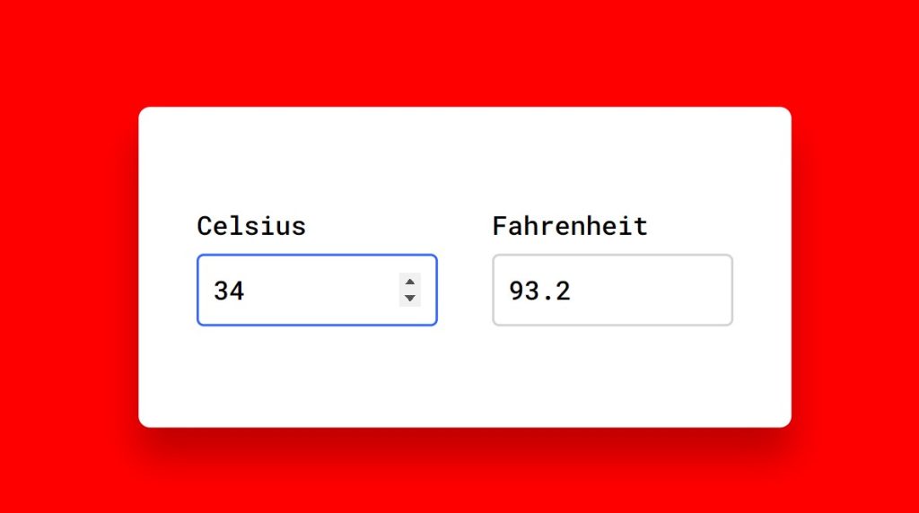 Temperature Converter Website using HTML, CSS, and JavaScript