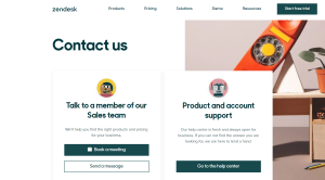 zendesk contact us page