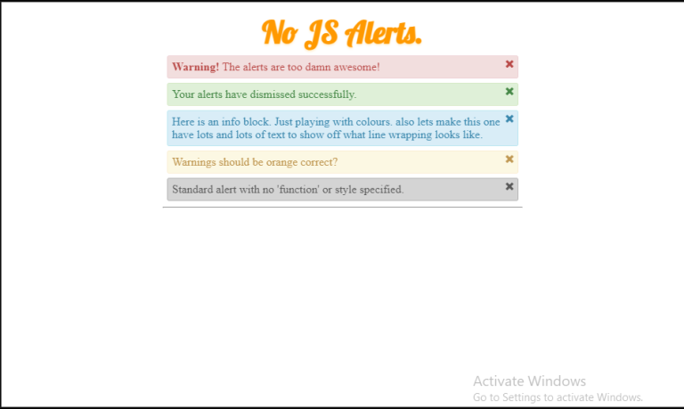15+ Notification Popup Alert Using HTML and CSS
