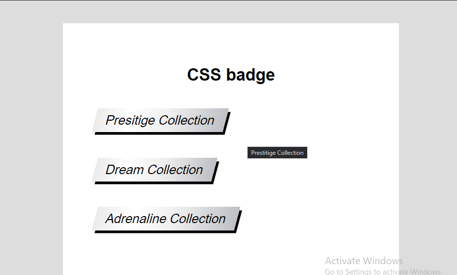 19 CSS Badges